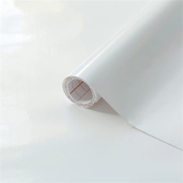 DC FIX SELF ADHESIVE 2MX45CM WHITE GLOSS