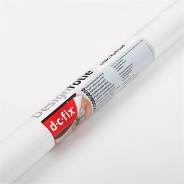 DC FIX SELF ADHESIVE 2MX45CM WHITE GLOSS
