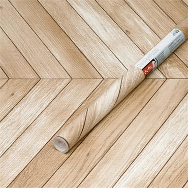 DC FIX SELF ADHESIVE 2MX67.5CM CHEVRON WOOD