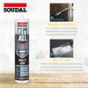 290ML SOUDAL FIX ALL BLACK