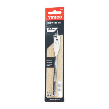 Flat Wood Bit  16mm