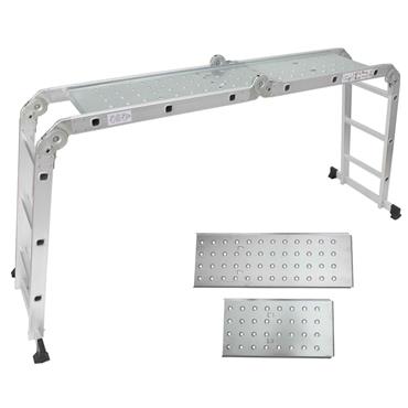 12FT MULTI PURPOSE LADDER WITH PLATFORM