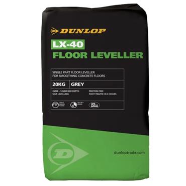 DUNLOP LX40 FLOOR LEVELLING COMPOUND 'GREY' 20KG
