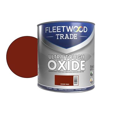 FLEETWOOD OXIDE PAINT  2.5lt RED