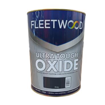 FLEETWOOD OXIDE PAINT    5lt GREY