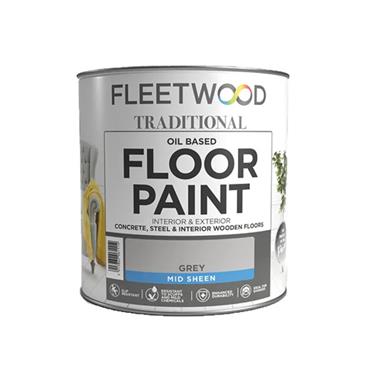 5lt FLEETWOOD FLOOR PAINT GREY