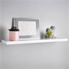 FLOATING SHELF WHITE 118cm