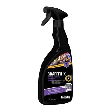 750ML SCRUBB GRAFFITI X REMOVER TRIGGER SPRAY