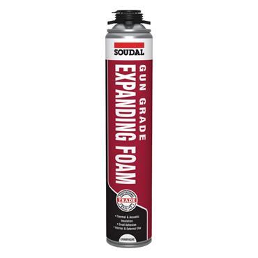750ML SOUDAL GUN GRADE GAP FILLER EXPANDING FOAM