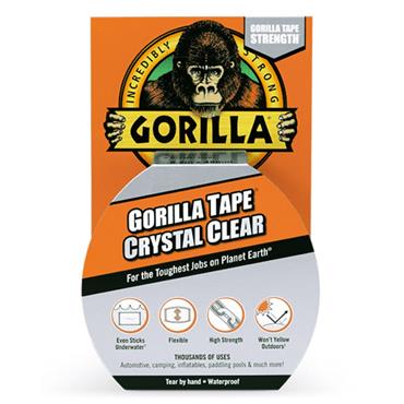 GORILLA 8.2mtr X 48mm CLEAR TAPE