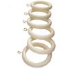 ESSENTIAL CURTAIN POLE RINGS CREAM