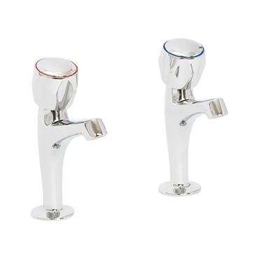 PR 1/2``HIGH NECK TAPS CHROME