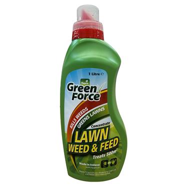 GREEN FORCE LAWN WEED AND FEED CONCENTRATE 1LTR 