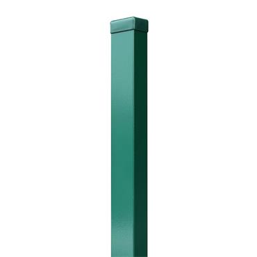 GALV FENCE POST 125HX50MMX50MM RAL 6005 GREEN