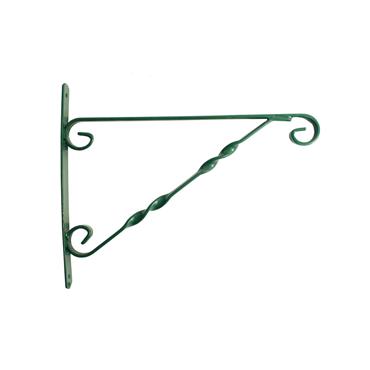 BLOSSOM HANGING BASKET BRACKET GREEN 12'