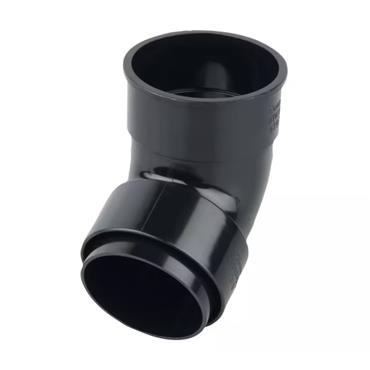 ROUNDLINE BLACK  DOWNPIPE OFFSET BEND 67 1/2