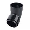 ROUNDLINE BLACK  DOWNPIPE OFFSET BEND 67 1/2