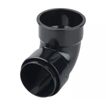 ROUNDLINE BLACK  DOWNPIPE BEND 87.5°