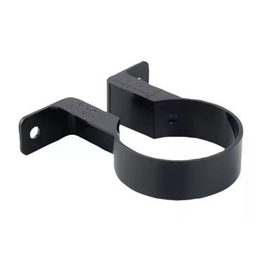 ROUNDLINE BLACK  DOWNPIPE PIPECLIP 2.5``