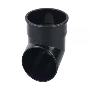ROUNDLINE BLACK  DOWNPIPE SHOE 2.5``
