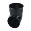 ROUNDLINE BLACK  DOWNPIPE SHOE 2.5``