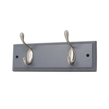 HARCOURT 2 CHUNKY HOOKS ON GREY BOARD