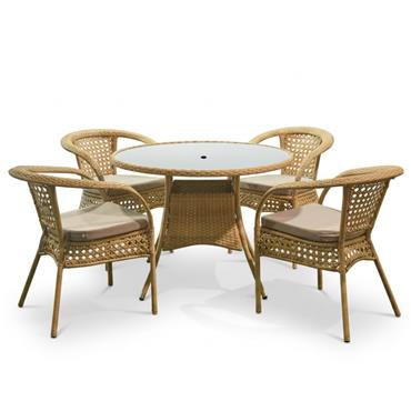 KILKEE 4 CHAIR SET