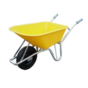 100ltr SITEBUILDER H/DUTY WHEELBARROW ASSEMBLED 'solid