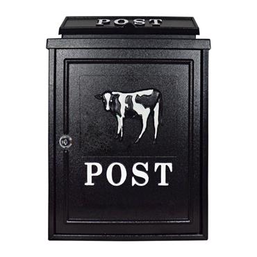 DEVILLE COW DIECAST POST BOX