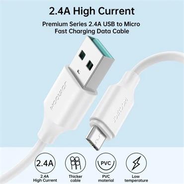 JOYROOM 3A USB A-MICRO DATA CABLE 1MT BLK