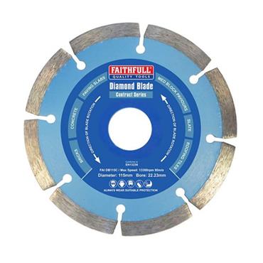 115mm DIAMOND CUTTING DISC FOR CONCRETE
