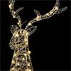42CM LIT METAL STAGS HEAD