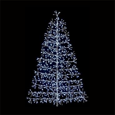 1.2M SILVER TREE STARBURST