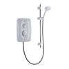 MIRA JUMP SHOWER WHITE/CHROME MAINS 9.5KW