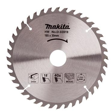 MAKITA TCT BLADE 185 X 40T