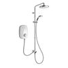 MIRA VIGOUR DUAL RAIN HEAD WHITE