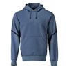 Mascot Fleece Hoodie with Logo - Stone Blue