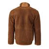 Macot Pile Jacket with Zipper - Nut Brown