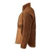 Macot Pile Jacket with Zipper - Nut Brown