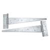 GALVANISED SCOTCH T-HINGE - 2 Pack