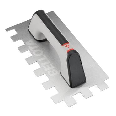 Bellota Square Notched Trowel With Bi-Material Handle
