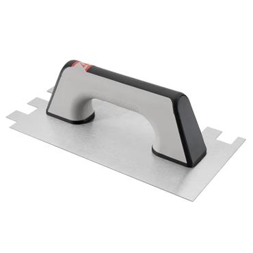 Bellota Square Notched Trowel With Bi-Material Handle