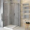 Sonas CITY PLUS Corner Entry Shower Door Chrome