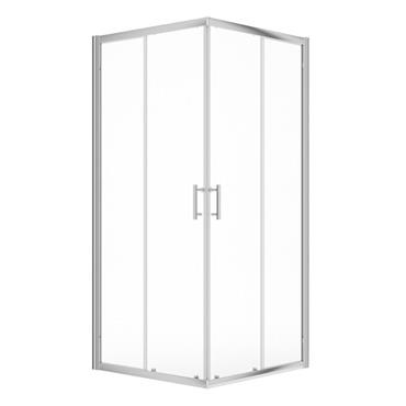 Sonas CITY PLUS Corner Entry Shower Door Chrome