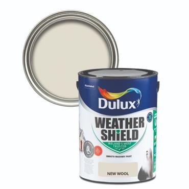 DULUX WEATHERSHIELD NEW WOOL