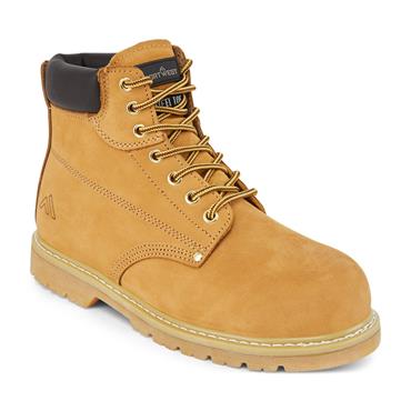Portwest FW17 Steel Leather Welted Ankle Boot - Honey