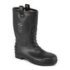 Portwest FW75 Steel PVC Rigger Boot - Black