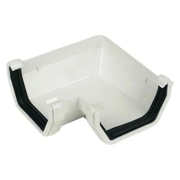 Pipelife Square Gutter 114mm - 90°
