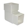 Pipelife Square Downpipe Offset Bend 65mm - 92.5°