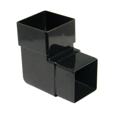 Pipelife Square Downpipe Offset Bend 65mm - 92.5°